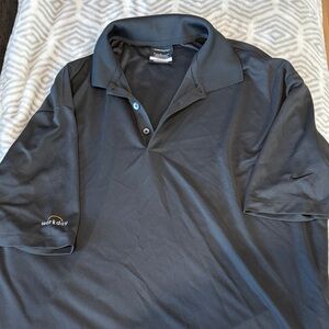 Nike Men's Dark Gray Polo Shirt